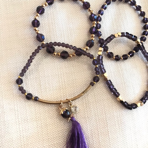 Beautiful 4pc bracelet set - Picture 3 of 8